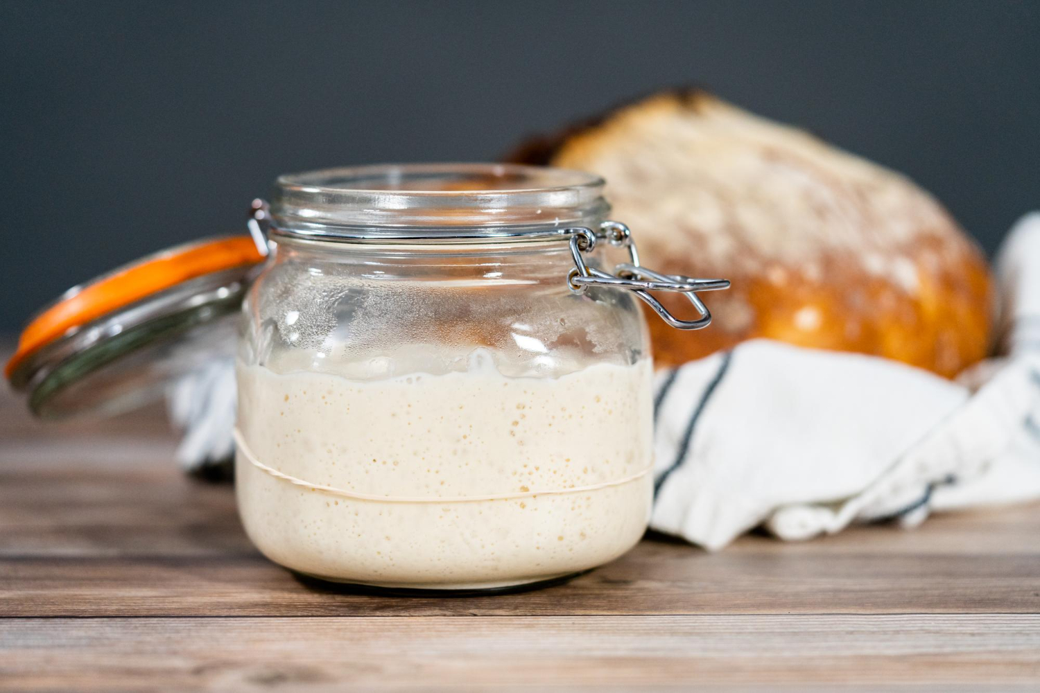 Revive dead sourdough starter