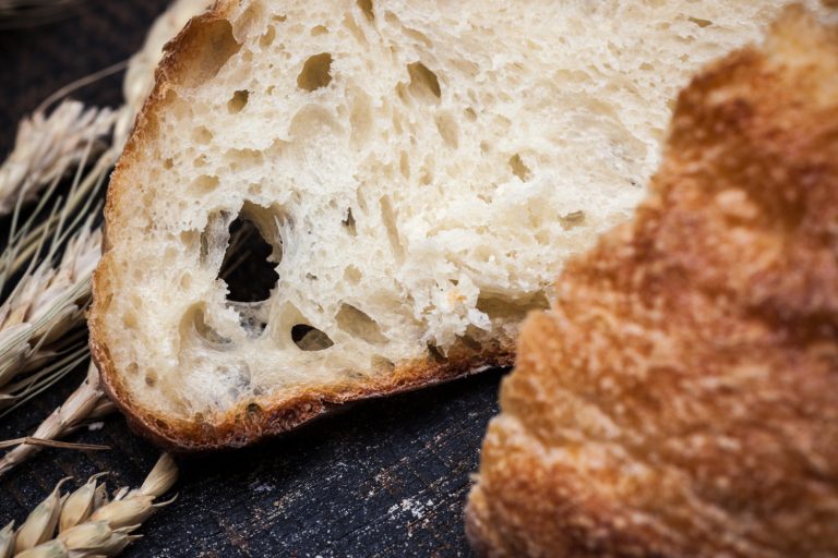 Sourdough crumb structure