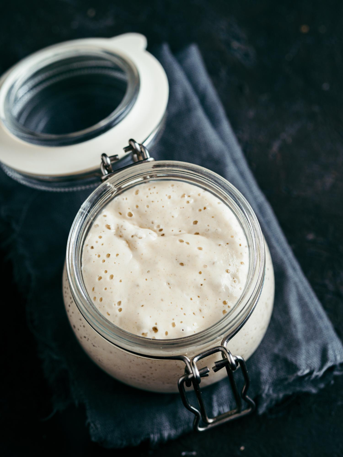 how to store a sourdough starter