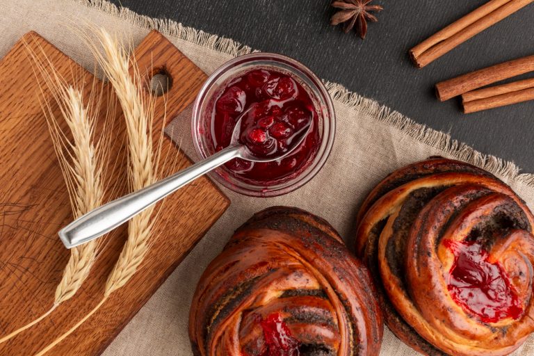 filling sourdough pastries