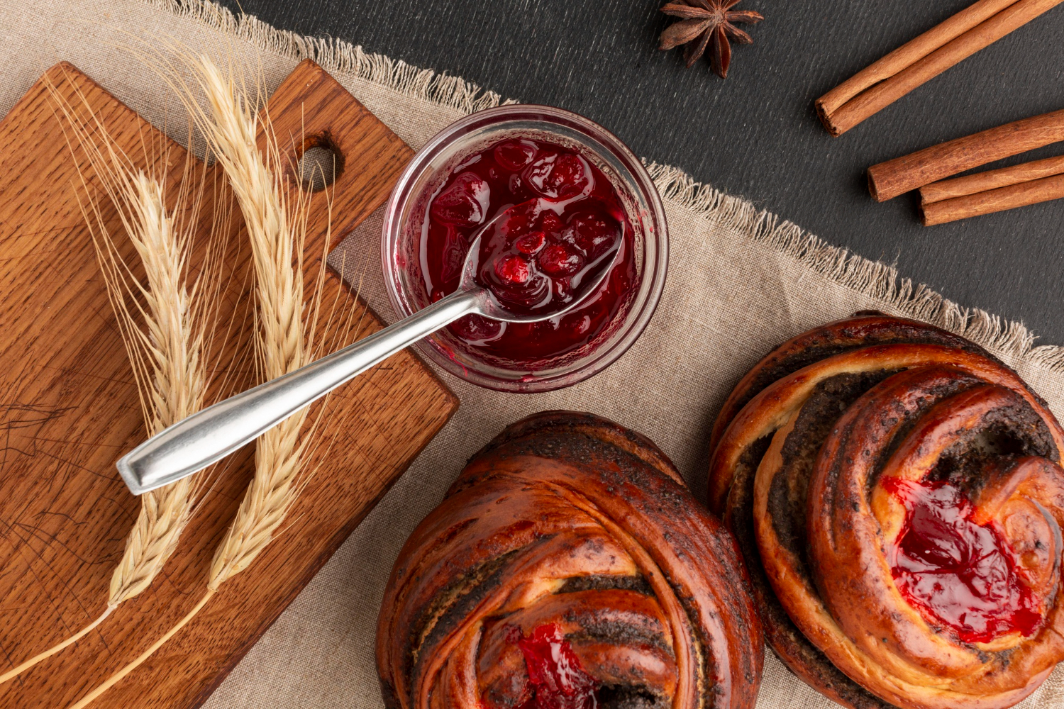 filling sourdough pastries