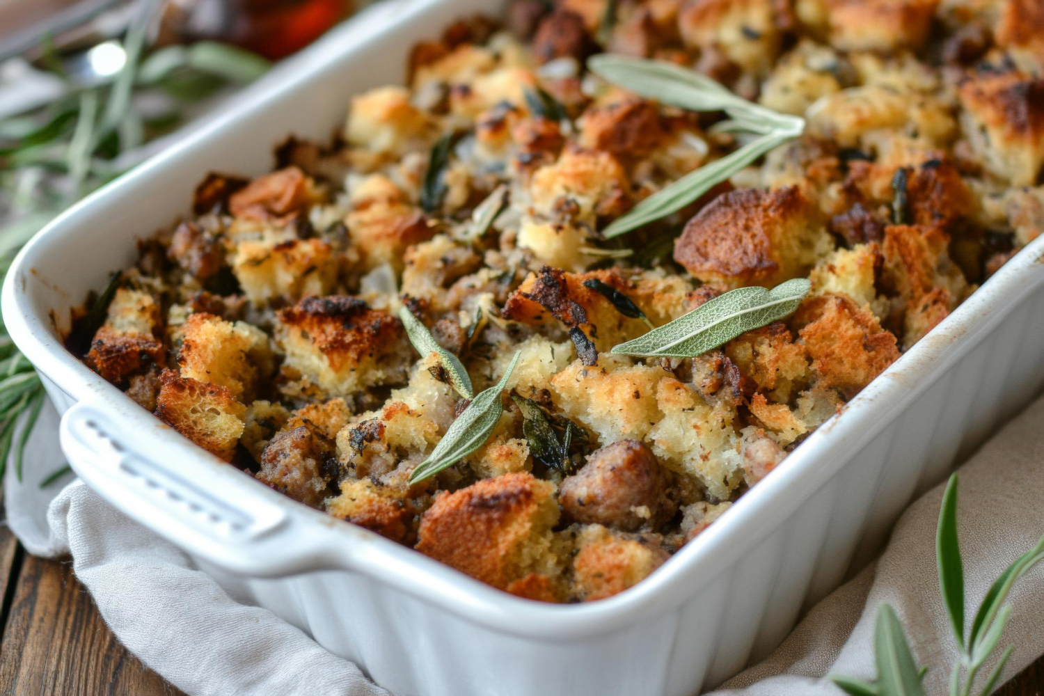 Classic Sourdough Stuffing Bread Recipe