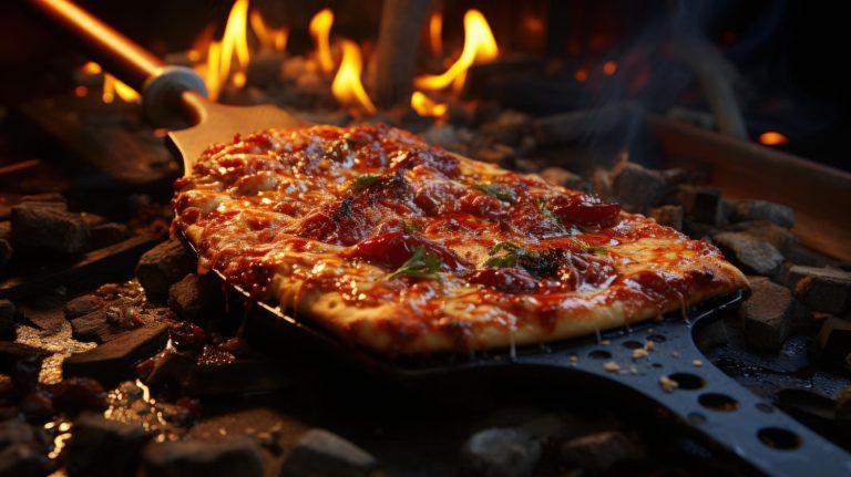 Grilled pizza