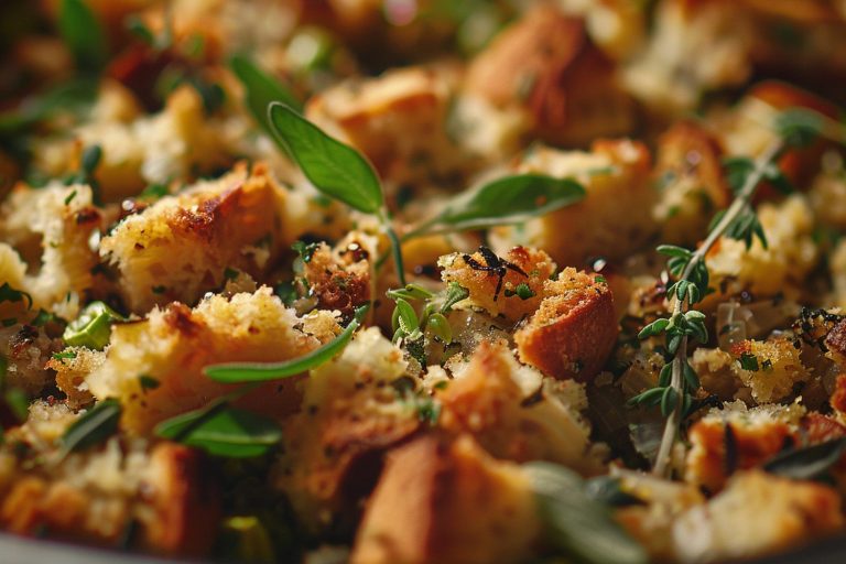 Classic Sage and Onion Sourdough Stuffing Recipe