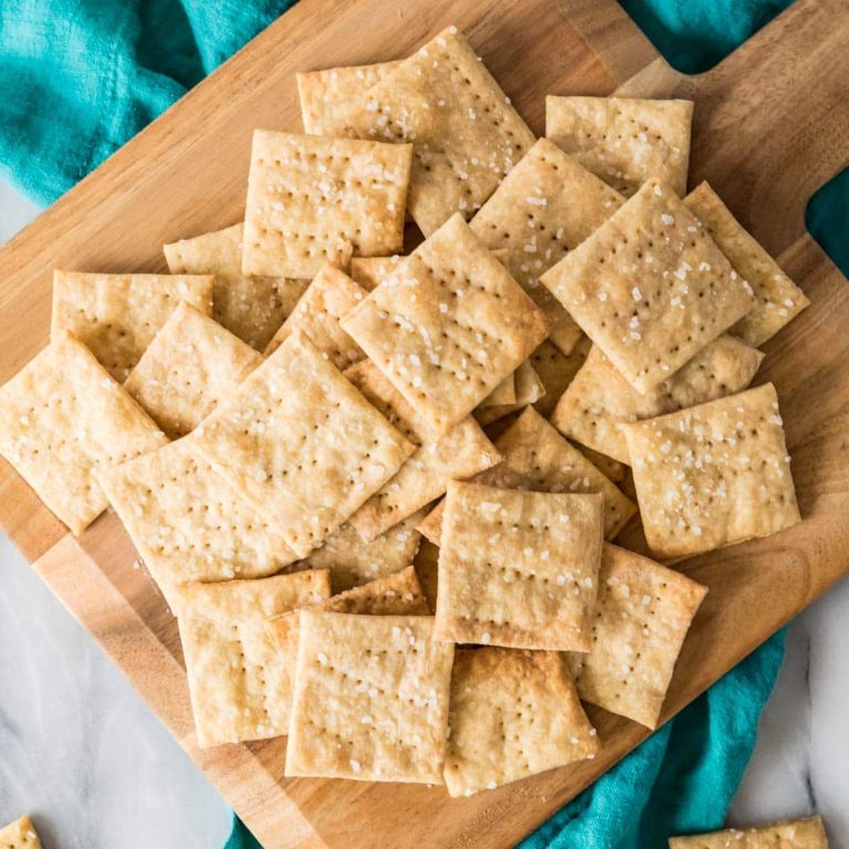 sourdough crackers