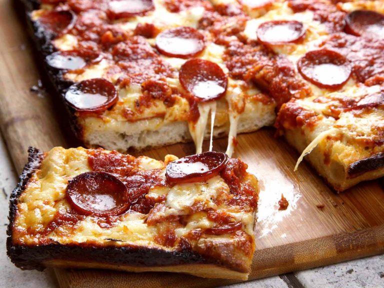 Detroit Style Pizza
