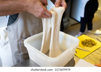 pizza dough autolyze