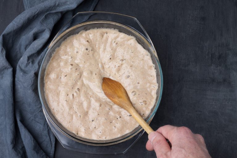 Help sourdough starter rise